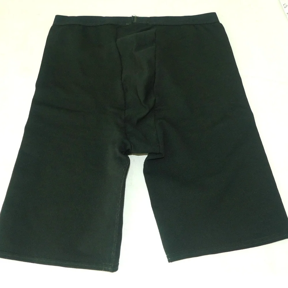 Bike Athletic Co Mens Compression Shorts Black Vtg Large 7625 Spandex Layer